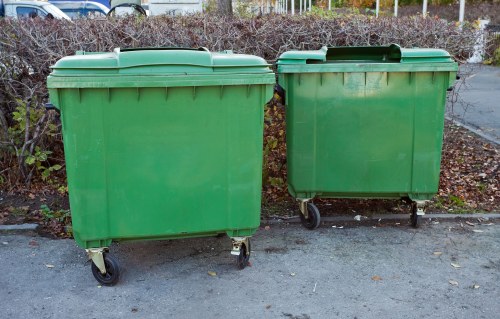 Community members attending a waste management workshop